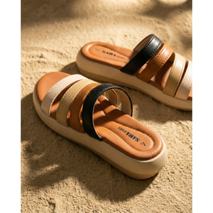 Sandalias Cómodas con Múltiples Tiras y Medicación, Punta Abierta, Ligeras, con Estampado Moderno, Reciclables, Antideslizantes, Tendencias Duraderas, 411 ML - Product Image 5