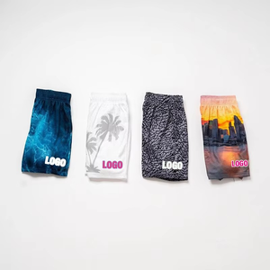 Pantalones cortos de poliéster deportivos para hombre con diseño personalizado estampado por sublimación, pantalones cortos de malla de verano para hombre - Product Image 4