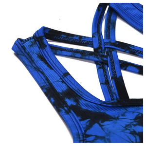 Sujetadores para mujer RUNNING Sujetadores deportivos de alto impacto para mujer Racerback Bra Workout Crop Tops para mujer - Product Image 3