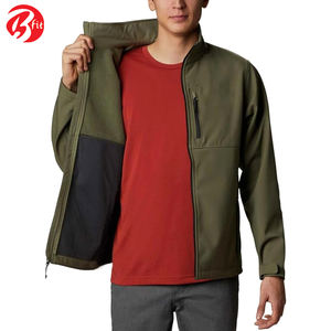 Offre Spéciale Veste Softshell d'Hiver de Meilleure Qualité pour Hommes Conception de Logo Personnalisé à Col Montant - Product Image 3