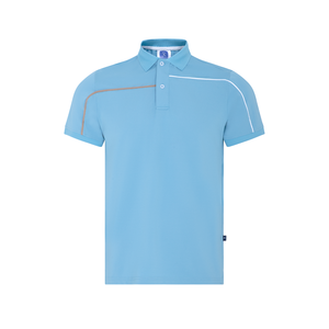 Polo de moda sostenible Ropa informal 100% Poliéster 280Gsm Polo de golf Bolsas de plástico Ropa en línea Fabricante de Vietnam - Product Image 6