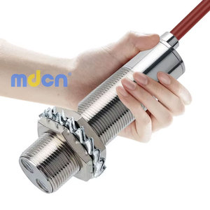 Capteur de commutateur photoélectrique étanche cylindrique MDCN M18 détecteur de proximité capteur de coque métallique résistant aux hautes températures - Product Image 1