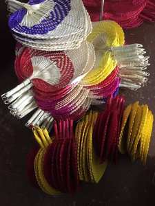 Abanico Plegable de Bambú Hecho a Mano, Abanico de Madera Tejido Natural de Vietnam para Decoración, Regalo, Eventos, Venta al por Mayor - Sra. Tarina - Product Image 4