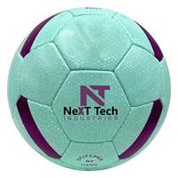 Ballon d'entraînement de football de haute qualité Next Tech Industries, en PU, avec design et logo personnalisés pour l'entraînement