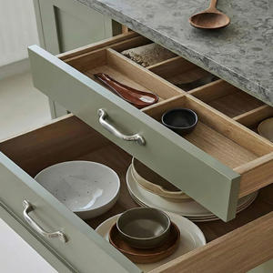 Tirador Moderno de Aleación de Zinc Estilo Mid-Century para Dormitorio, Baño, Comedor, Cómoda, Cajón, Armario - Forma Rectangular, Fácil Instalación con Agujero de 96mm - Product Image 5