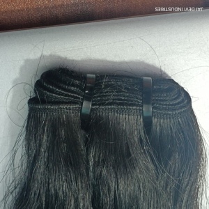 100% Trame de cheveux Remy indienne brute Extensions de cheveux humains de haute qualité Vague d'eau profonde Texture droite Styles Variété Génie - Product Image 2