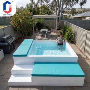 Custom Fiberglass Pool <b>Floor</b> <b>Sofa</b> Luxury Outdoor Sun Shelf Lounge for Family Swimming Pool Children UV Resistant pool - Product Image 5