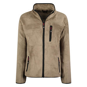 Chaqueta de Forro Polar con Cuello Alto, Ajuste Moderno, para Mujer, Imprescindible, con Cremallera, Suave, Cálida, Transpirable, Informal - Product Image 1