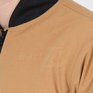 Nueva llegada chaqueta de bombardero de color personalizado para los hombres ropa de invierno chaqueta de bombardero para la venta en línea - Product Image 3