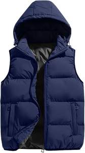 Vêtements d'hiver coupe-vent OEM ODM Veste bulle personnalisée pour hommes et femmes Veste bouffante à la mode d'hiver Veste bulle Manteau bouffant chaud - Product Image 5