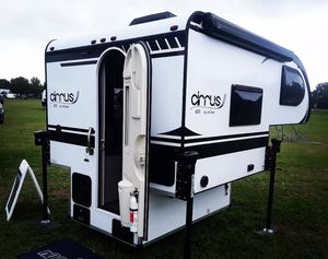 2026 pop-up Aluminum <b>Slide</b> on Truck Camper Overland Pop-Up Hard Sided Shell with Large <b>Bed</b> and Kitchen for sale to USA and Asia - Product Image 1