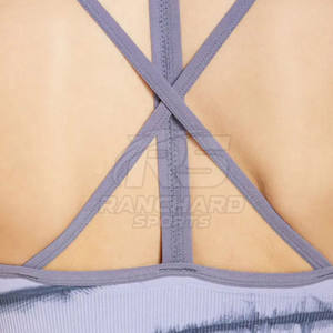 Soutien-gorge de sport sans couture pour femmes, vêtements de sport à maintien élevé, soutien-gorge de sport rembourré pour femmes, haut d'entraînement anti-chocs - Product Image 5