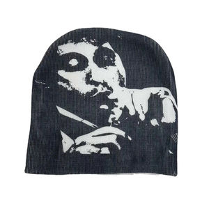Gorro de Invierno de Punto de Alta Calidad con Diseño Personalizado y Logotipo Jacquard Completo - Product Image 3