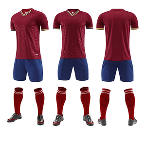 Trajes de entrenamiento de fútbol de verano para niños y hombres Conjunto de camiseta de fútbol personalizado Traje de entrenamiento de ropa de fútbol de equipo - Product Image 6