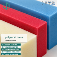 Fabricant d'éponges de Shanghai, panneaux acoustiques en mousse de polyuréthane à cellules ouvertes ignifuges, diffuseurs acoustiques, feuilles de mousse