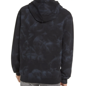 High Quality 100% Organic Cotton & Polyester Winter Solid Custom Men's Oversized Hoodie Street Style Print ODM Supply - Product Image 2