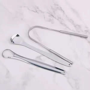 Instrumento Meddzone, raspador de lengua de acero inoxidable, instrumento dental inhibidor de bacterias, II equipo quirúrgico de clase, electricidad - Product Image 3