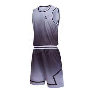 Vente en gros personnalisé concevez votre propre maillot de basket-ball respirant ensembles uniformes sports d'équipe porter de haute qualité - Product Image 2