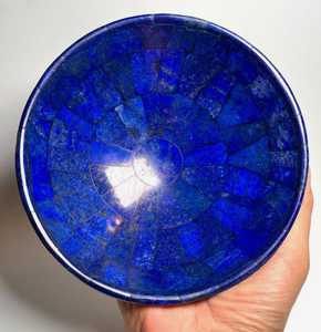 Cuencos de lapislázuli muy demandados para decoración del hogar, cuencos de piedra natural, perfectos para una decoración elegante del hogar - Product Image 4
