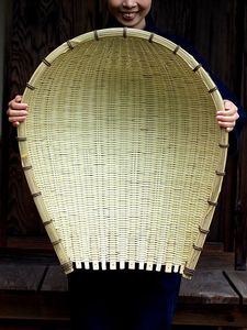 Panier à nourriture en bambou tissé à la main en forme de bateau, plateau de service naturel - Product Image 2