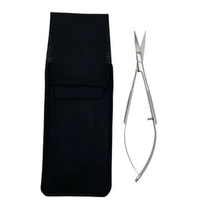 Tijeras Profesionales de Acero Inoxidable con Microresorte para Manicura, Pedicura y Recorte de Cutículas, Herramienta de Belleza de INNOVAMED - Product Image 1