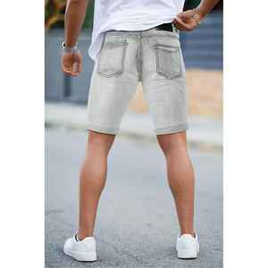 Pakistan Made High Quality <b>Men's</b> <b>Jeans</b> Shorts Comfortable Cotton Fabric Casual Style with Color Contrast Price - Product Image 2