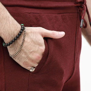 Pantalons de survêtement streetwear avec logo personnalisé, design Nad, vêtements décontractés de base, respirants et absorbant la transpiration, pantalons de survêtement en vente - Product Image 4