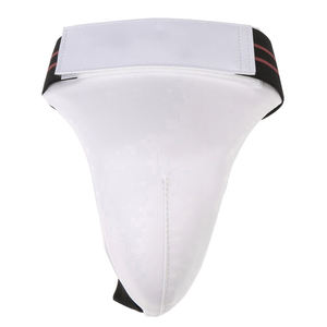 Protège-aine de boxe en cuir PU de haute qualité, couleur blanche, produit personnalisé, nouvelle arrivée, par ABDULLAH MARTIAL ARTS - Product Image 1