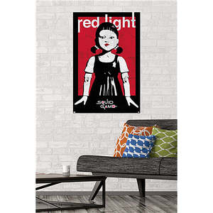 Modern Style 'Squid Game' Red Light <b>Poster</b> Netflix Inspired Wall Decor Made of Paper - Product Image 2
