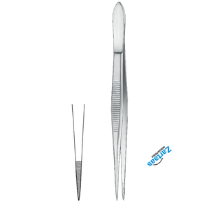 Fórceps De astilla de acero inoxidable de alta calidad dentados 12,5 cm / 5 "Fabricante de instrumentos quirúrgicos - Product Image 3