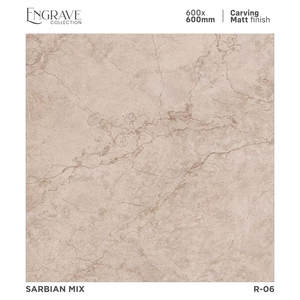 Azulejos de superficie mate suave con luz de luna y tallado, azulejos de pared y suelo con textura de madera, azulejos de decoración de pared, azulejos de porcelana de 600*600mm - Product Image 1