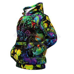 Sweat-shirts à sublimation pour hommes, prix bas, coupe ajustée, respirants et confortables, vente flash - Product Image 2