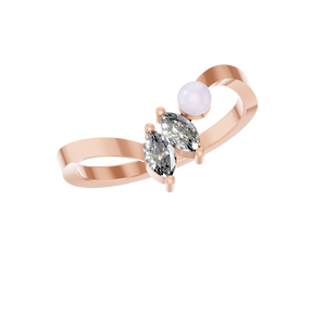 แหวนเพชรโมอิสอัญมณีแท้สำหรับผู้หญิง925เงินสเตอร์ลิงประดับเพชรระยิบระยับสไตล์คลาสสิกสำหรับงานหมั้น - Product Image 2