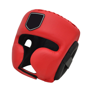 Haute cuir jeunesse Kickboxing casque Sparring Head Gear vente chaude sécurité Boxin tête garde usine directe prix de gros - Product Image 2
