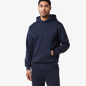 Survêtements en éponge française de haute qualité pour hommes ensemble de pantalons de survêtement à capuche en coton imprimé Streetwear personnalisé hiver - Product Image 2