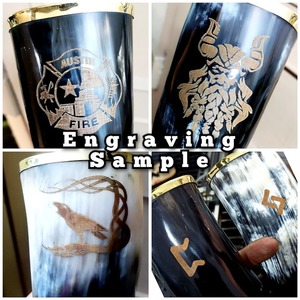 Cuerno para Beber Vikingo Medieval 100% Natural, Cuerno de Vaca para Beber Cerveza, Hecho a Mano, Cuerno para Beber Barato al Precio Más Bajo - Product Image 5