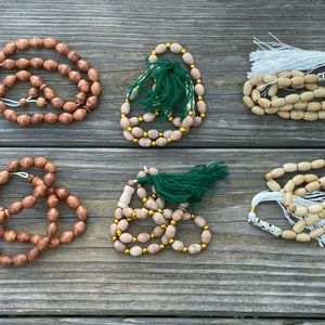 Rosario de turquesa diseñado Tasbih accesorios de oración venta al por mayor Tasbih con cuentas de resina Natural formas cuentas de oración - Product Image 3