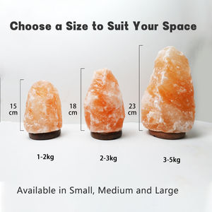 Lámparas de sal del Himalaya pura y natural de roca de cristal más vendidas Decoración de material duradero Lámparas de sal natural del Himalaya a la venta - Product Image 4