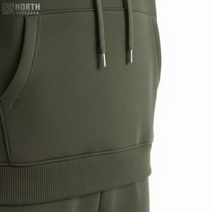 Sudadera con Capucha de Forro Polar para Hombre, Informal, de Invierno, de Gran Tamaño, Transpirable, de Secado Rápido, de Poliéster/Algodón, Nueva Colección 2025 - Product Image 6