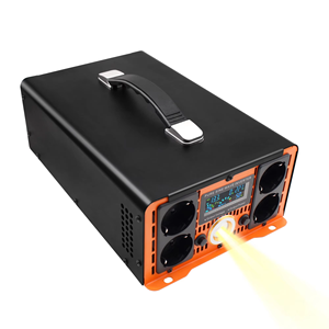 Inversor de Onda Sinusoidal Pura HOULI para Energía Solar, 12V 110V, 10000W 6000W 5000W 4000W, Convertidores 12V 24V 220V - Product Image 1