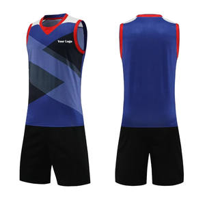 Conjuntos de uniformes de voleibol de playa para hombres de alta resistencia 100% poliéster ropa de entrenamiento personalizable en stock - Product Image 1