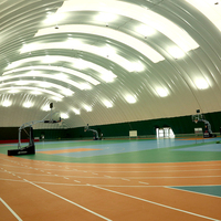 Tente gonflable de haute qualité dôme d'air dôme gonflable stade de sport à membrane gonflable supporté par l'air