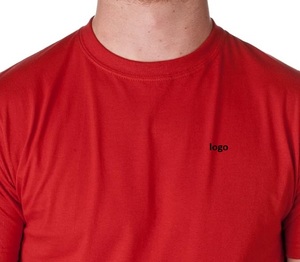 Camiseta de alta calidad para hombre, 100% algodón, venta al por mayor, de secado rápido, personalizada, de alta calidad, camiseta de manga corta con estampado de Color sólido en blanco para hombre - Product Image 4