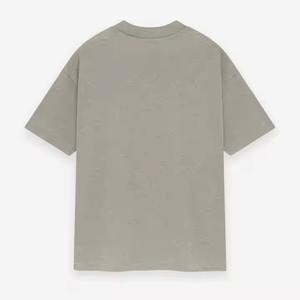 Camiseta impermeable y antiincrustante de algodón de 220g Camiseta personalizada de manga corta para hombre - Product Image 5