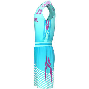 Personalizado Baloncesto Jersey Uniforme Números Baloncesto Uniformes Reversible en Diseño Personalizado - Product Image 6