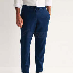 Pantalones de Hombre Más Vendidos, 100% Algodón, Corte Recto, Ligeros, Cintura Media, Casuales, Nueva Llegada - Product Image 2