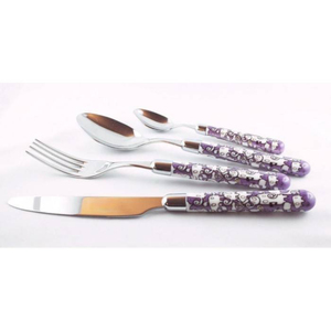 Wholesale Supply Best Quality Gold Plated Flatware Spoon Fork <b>Knife</b> Stainless Steel Luxury Cutlery Set for Hotel Wedding <b>Dinner</b> - Product Image 2