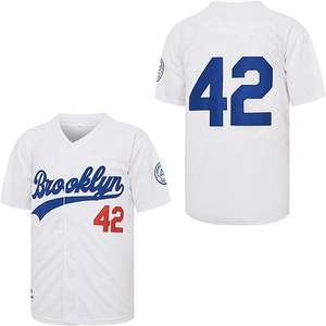 Jersey de béisbol para hombre de alta calidad, ropa cómoda y perfecta para el equipo, camiseta de béisbol para hombre con botones completos personalizados - Product Image 4