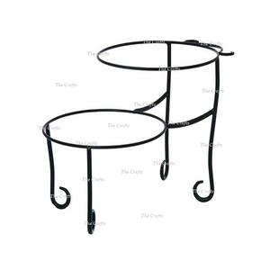 Metal Gold Color <b>Pizza</b> Serving Stand Set Of 2 Customized Size And <b>Shapes</b> <b>Pizza</b> Stand For Restaurant Usage - Product Image 2