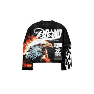 Sudadera de Algodón Lisa de Gran Tamaño Personalizada de Invierno de Alta Calidad, Sudadera Unisex Estampada en Serigrafía, Sudadera de Gran Tamaño para Hombre - Product Image 6